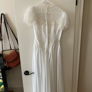 Eve of milady vintage wedding dress size medium